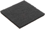 Thick black activated carbon replacement pads for air purifiers and cat litter boxes.