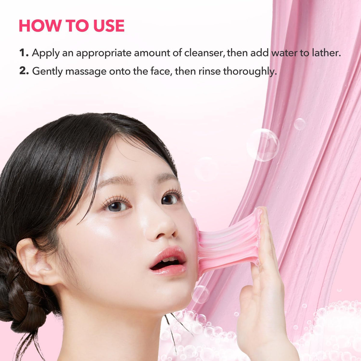 Back label of the imported USA packaging detailing the key active ingredients including tranexamic acid and niacinamide