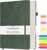 College Ruled Notebook B5, 312 Numbered Pages Diary, Lined Leather Journal | Extra-Thick with 2X Writing Space, 100gsm No Bleed Paper, Hardcover, Lay-Flat, for Work, School, Meeting Notes & Journaling - Image 12