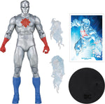 Captain Atom Gold Label action figure packaging box overview