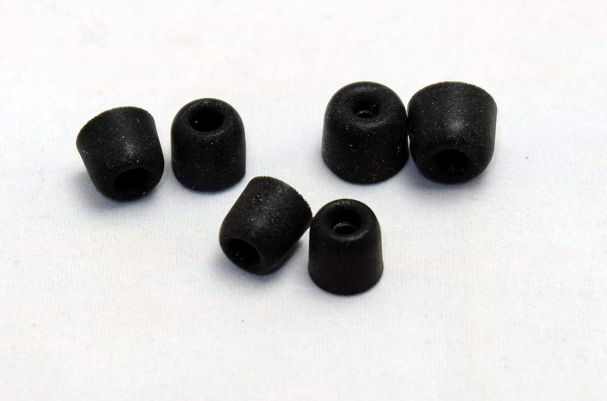 Mercury Bulletz Premium Memory Foam Ear Tips | Replacement Earbud Tips in Small, Medium, Large Sizes | Single Pair, 3-Pack & Variety Pack Options for in-Ear Headphones (Three Pack, Variety) - Image 2