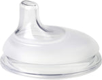 Olababy soft spout front view for baby bottle transition