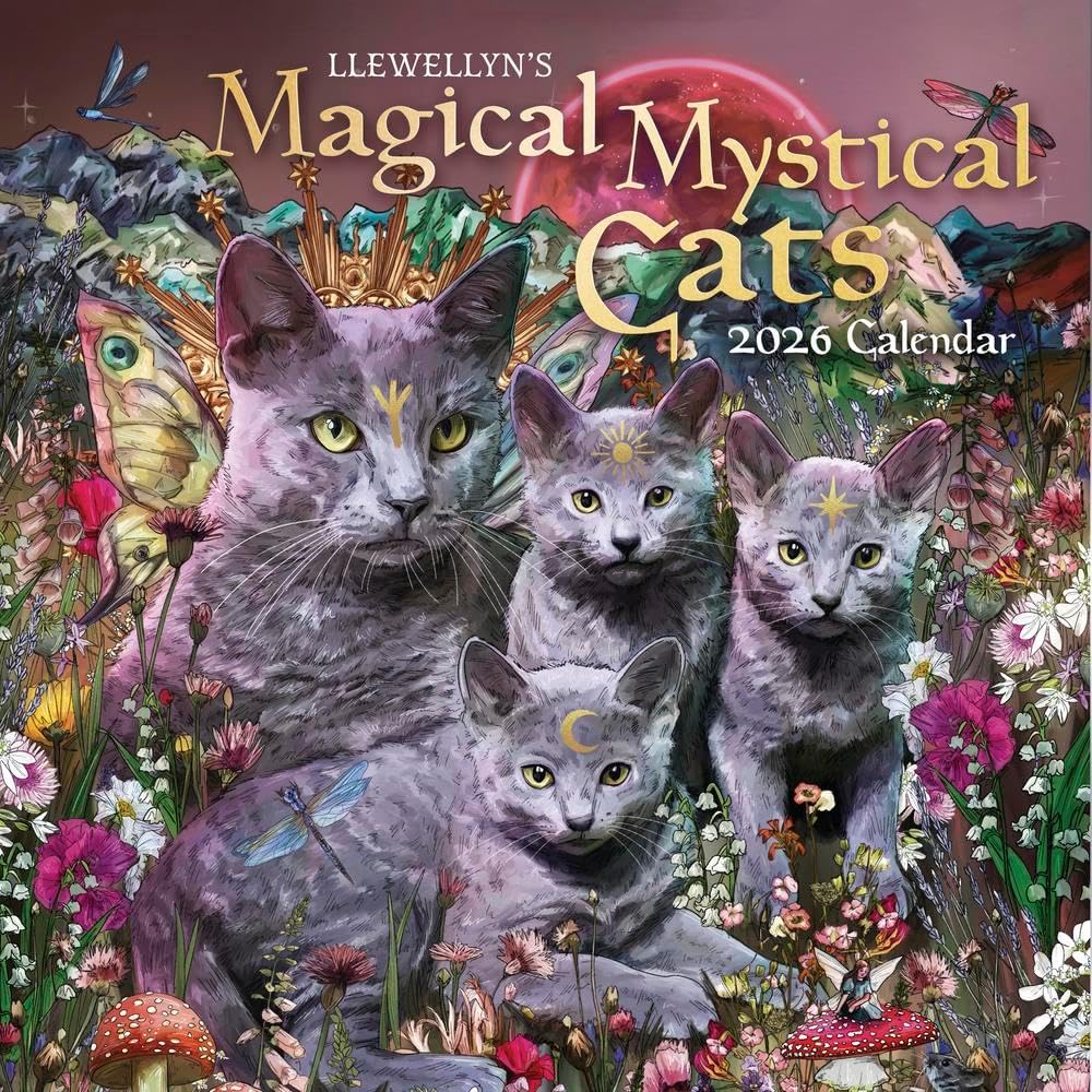 Llewellyn's 2026 Magical Mystical Cats Calendar (Llewellyn's 2026 Calendars, Almanacs & Datebooks, 8) - Image 1