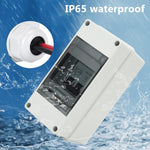 flexman DZ47Z 63 DC circuit breaker waterproof cover open angle