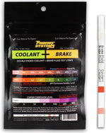 Phoenix Systems 8006-B double ended brake fluid and coolant test strips front view package