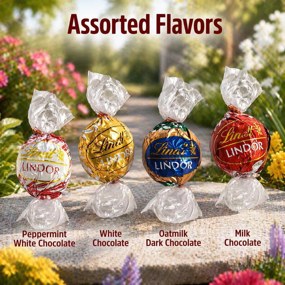 Individually wrapped milk chocolate truffles from Tundras collection