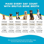 Premium USA imported dog nutrition bone broth powder stick count