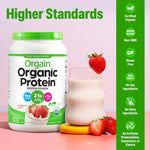 Organic ingredients list for Orgain plant based protein