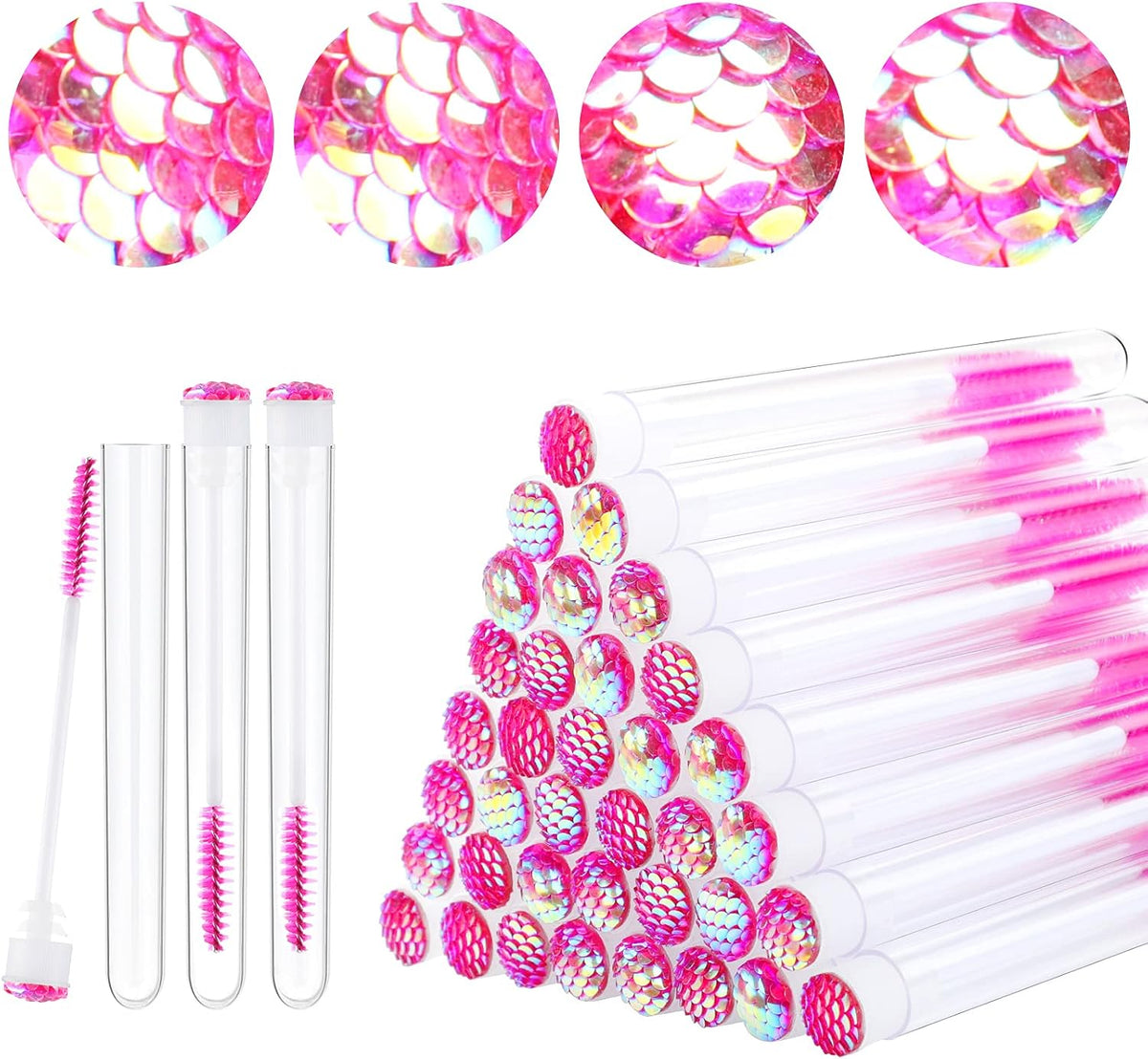 Dming professional eyelash extension grooming tool packaging view