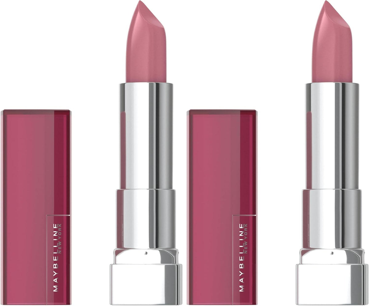 Maybelline Color Sensational Lipstick, Lip Makeup, Cream Finish, Hydrating Lipstick, Pink & Proper, Coral Pink ,1 Count - Image 12