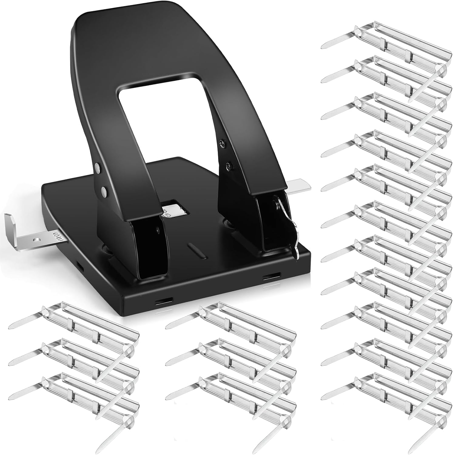 Ysglory 2 hole punch front view heavy duty office tool