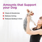 Close up of Nutri-Vet ear cleanser liquid application nozzle
