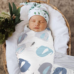 Grssder double layer baby blanket folded display