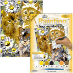 Back side of the Royal And Langnickel craft kit packaging