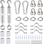 Hannger M5 turnbuckles wire kit front view hardware set