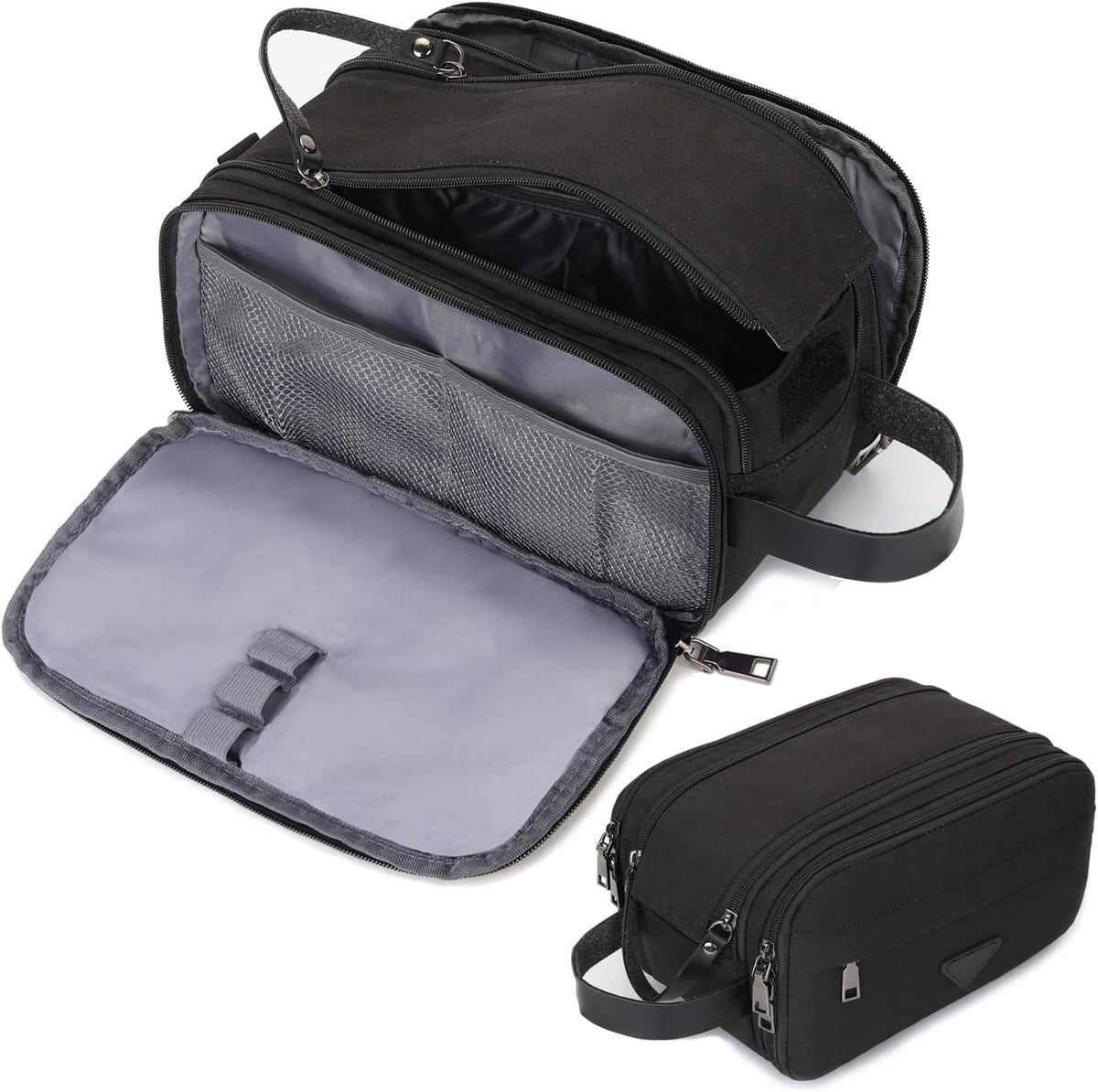 CROCOD Toiletry Bag for Men front view travel organizer