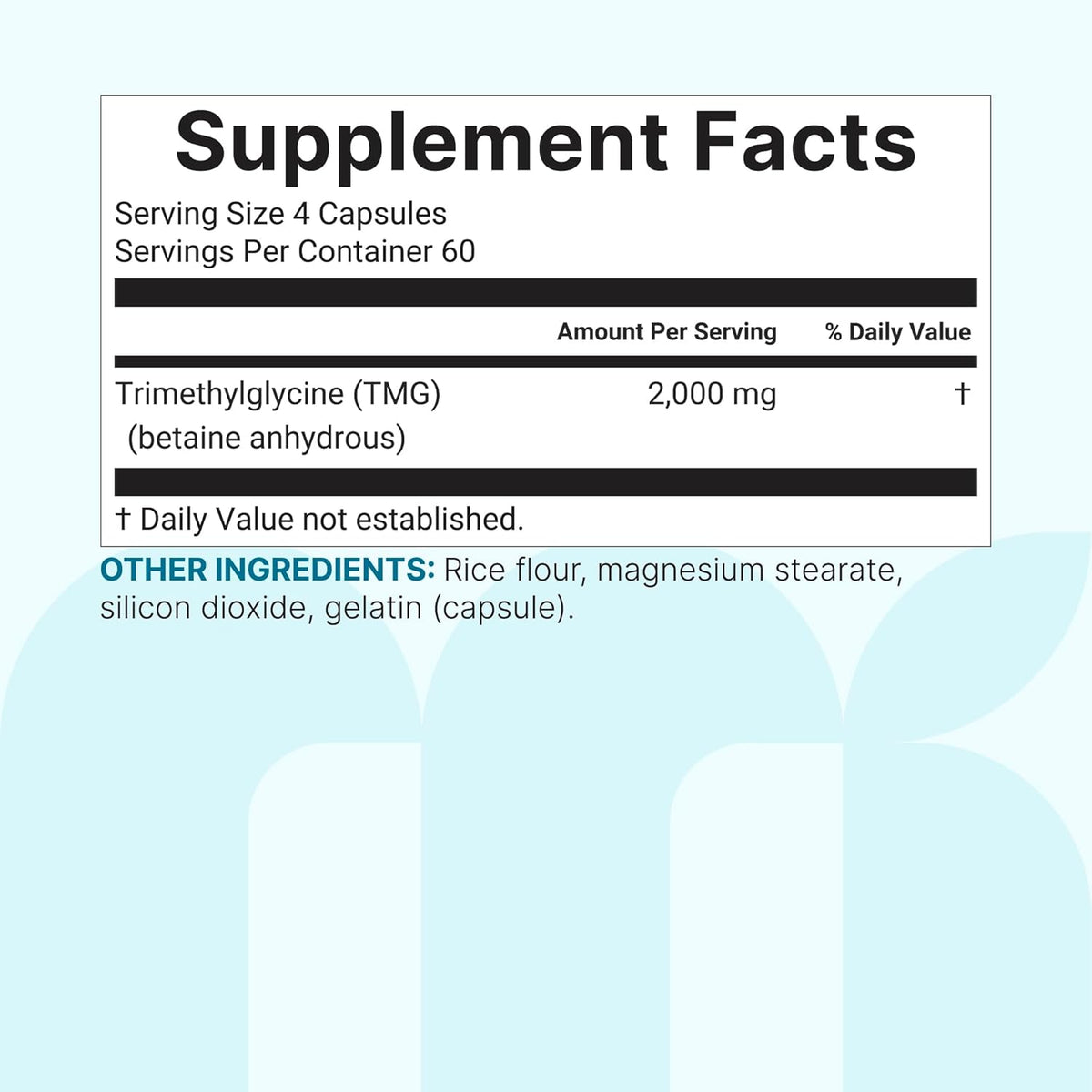 Micro Ingredients double strength betaine anhydrous container angle shot
