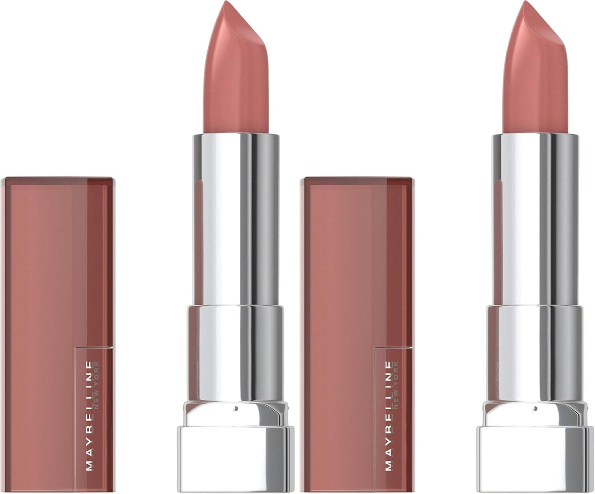 Maybelline Color Sensational Lipstick, Lip Makeup, Cream Finish, Hydrating Lipstick, Pink & Proper, Coral Pink ,1 Count - Image 14