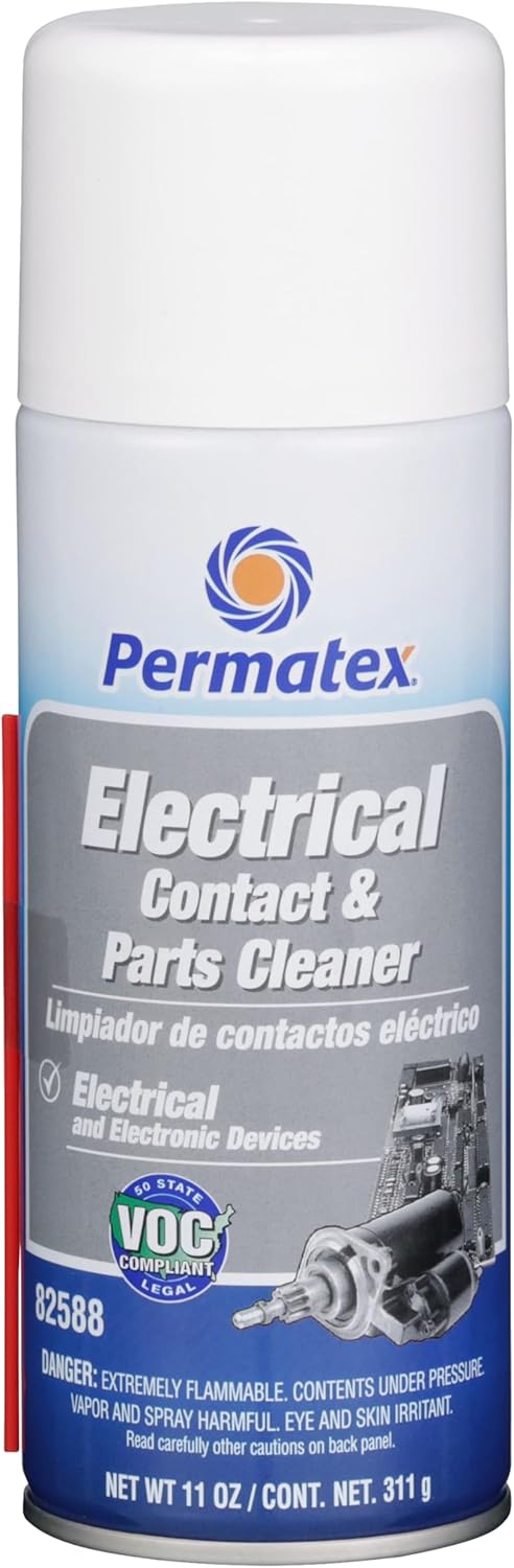 Permatex 82588 Electrical Contact and Parts Cleaner front view