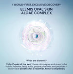 Side view of Elemis Pro-Collagen Future Restore Serum glass bottle