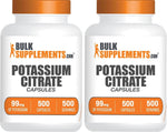 Gluten free potassium citrate dietary capsules label details and directions