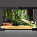 Lush green rainforest aquarium backdrop by AWERT showing high definition texture details.