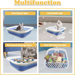 MUYG travel litter box set with bonus play items