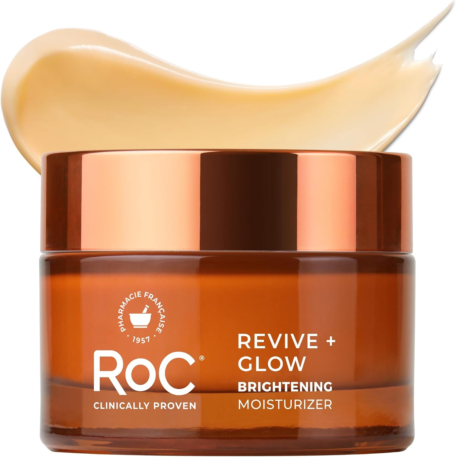 RoC Multi Correxion Revive Plus Glow Vitamin C Face Moisturizer jar front view