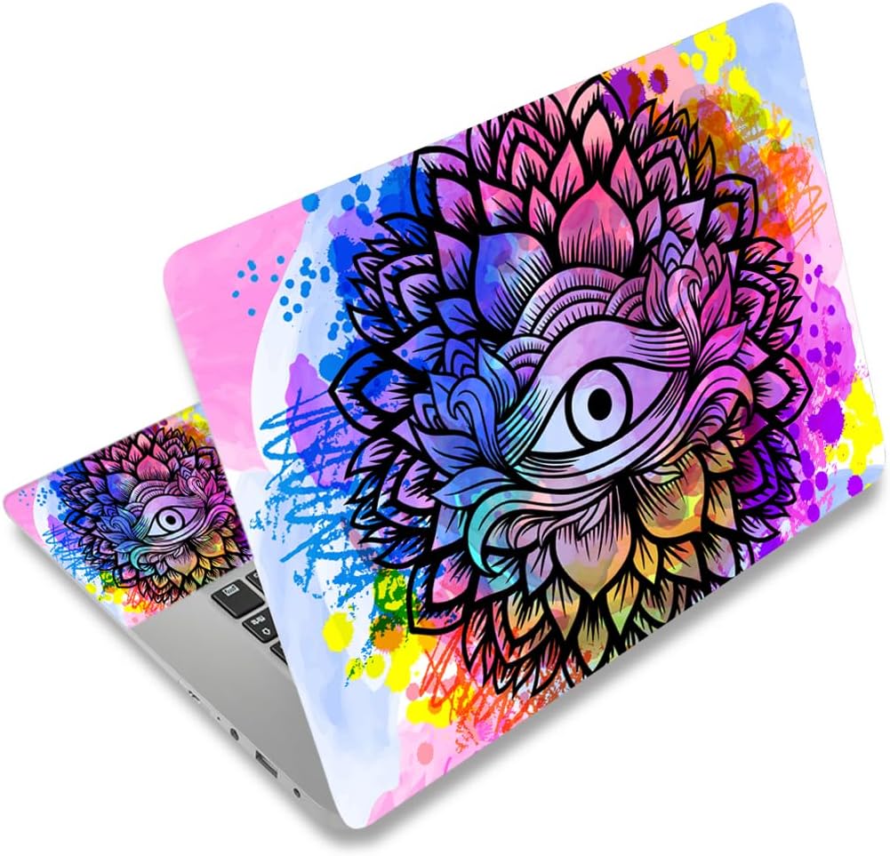 Laptop Skin Sticker Decal,12" 13" 13.3" 14" 15" 15.4" 15.6" Laptop Skin Sticker Protector Cover for Toshiba Hp Samsung Dell Apple Acer Leonovo Sony Asus Laptop Notebook (Dream Catcher) - Image 13