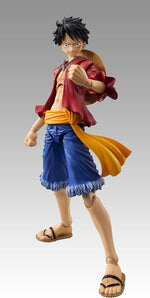 Megahouse One Piece Luffy action figure showing articulation and posing