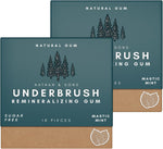 Underbrush Mastic Mint Remineralizing Natural Gum, Sugar Free Xylitol Gum with Hydroxyapatite, Supports Fresh Breath and Oral Health, Tree Sap Base, Gluten Free, No Sucralose or Aspartame, 4 Pack - Image 15