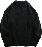 Laixton cable knit streetwear top lifestyle shot