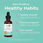 MaryRuth's infant dietary supplement safety and certification seals
