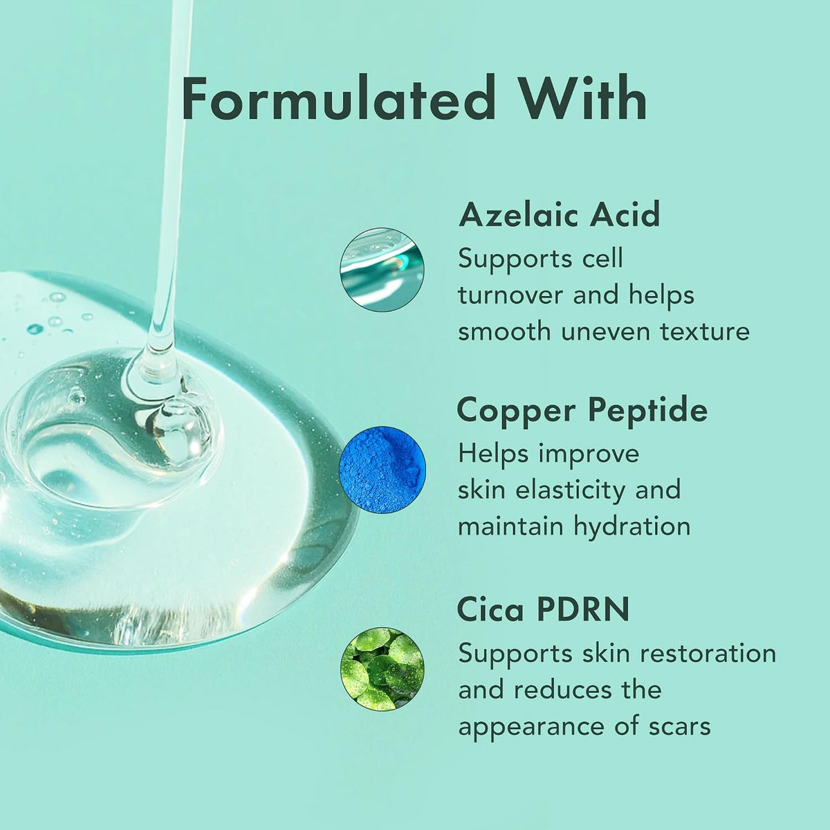 Rael night serum for minimizing large pores and clearing blemishes