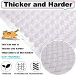 Cat deterrent mat placed on kitchen counter for pet safety