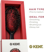 Kent oval cushion hair brush packaging