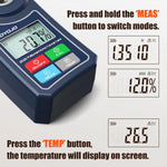GOYOJO digital refractometer sample well view