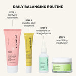 Cocokind barrier safe acne face serum bottle on a clean background