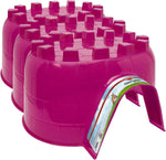 Assorted translucent color options for Kaytee mini igloo hideout