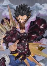 Tamashii Nations Figuarts Zero Monkey D. Luffy Gear 4 statue back view
