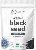 Micro Ingredients organic black cumin seed front view package