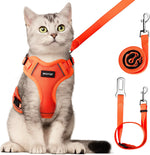Cat Harness and Leash for Walking, Cat Car Harness, Escape Proof Soft Adjustable Vest Harnesses for Cats, Easy Control Breathable Reflective Strips Harness, Kitten Harness and Leash Set, Black, S - Image 15