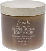 Fresh Brown Sugar Body Polish texture with real sugar crystals