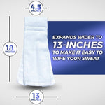 Unique Sports Football Field Towel folded layout