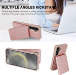 VANAVAGY Galaxy S24 protective case magnetic clasp close-up