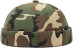 XYIYI Mens Docker Cap Brimless Hats Skullcap Worker Sailor Cap Rolled Cuff Retro Beanie Hat - Image 12