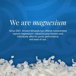 Ancient Minerals Zechstein magnesium flakes bag side label details