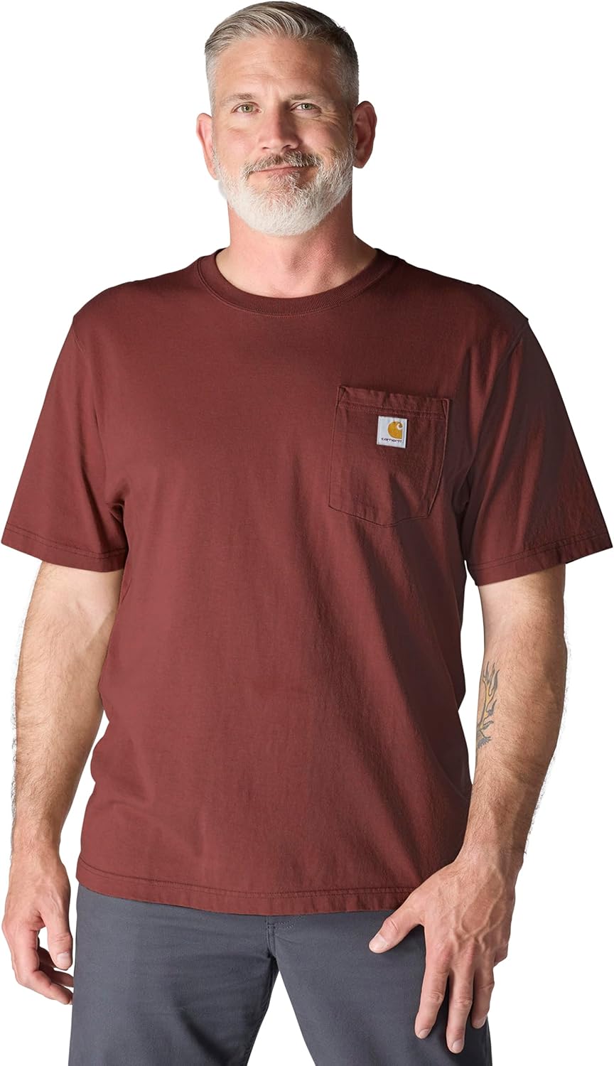 Carhartt Men's Iconic K87 Pocket T-Shirt Closeout - Image 14