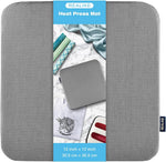 REALIKE heat press mat front view with 12x12 inch layout