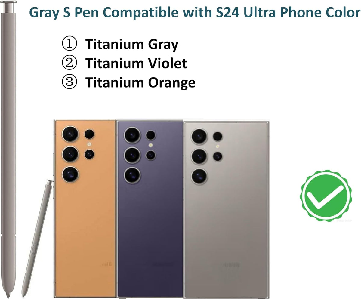 SLQ Galaxy S24 Ultra stylus with extra nibs